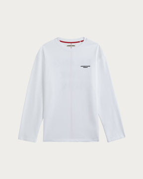 LONG SLEEVE FELI TEE WHITE