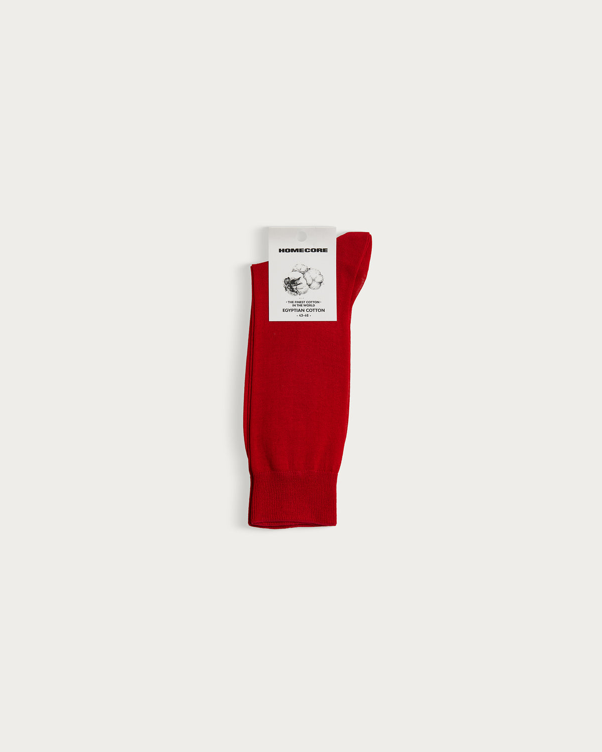 CHAUSSETTES COTON FIN POMODORO RED