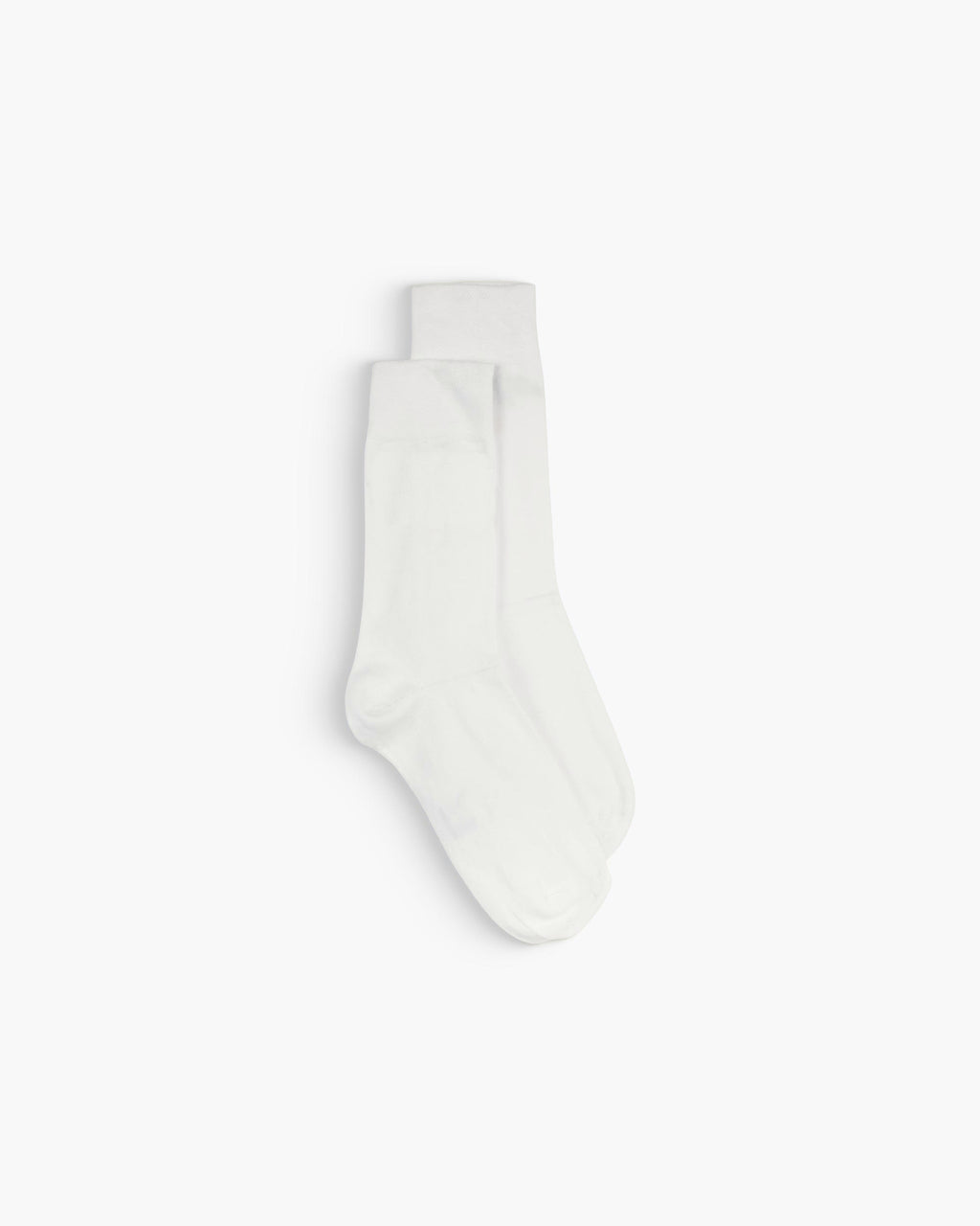 CHAUSSETTES FINE COTTON WHITE