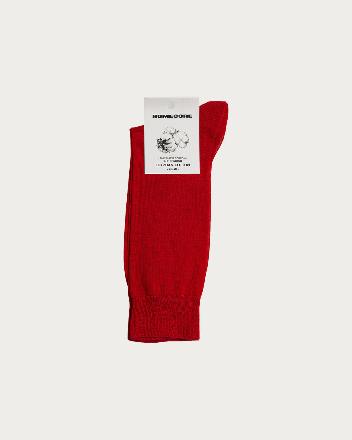 CHAUSSETTES COTON FIN POMODORO RED