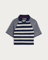 FLAVIA SPUMA NAVY STRIPES CARDIGAN