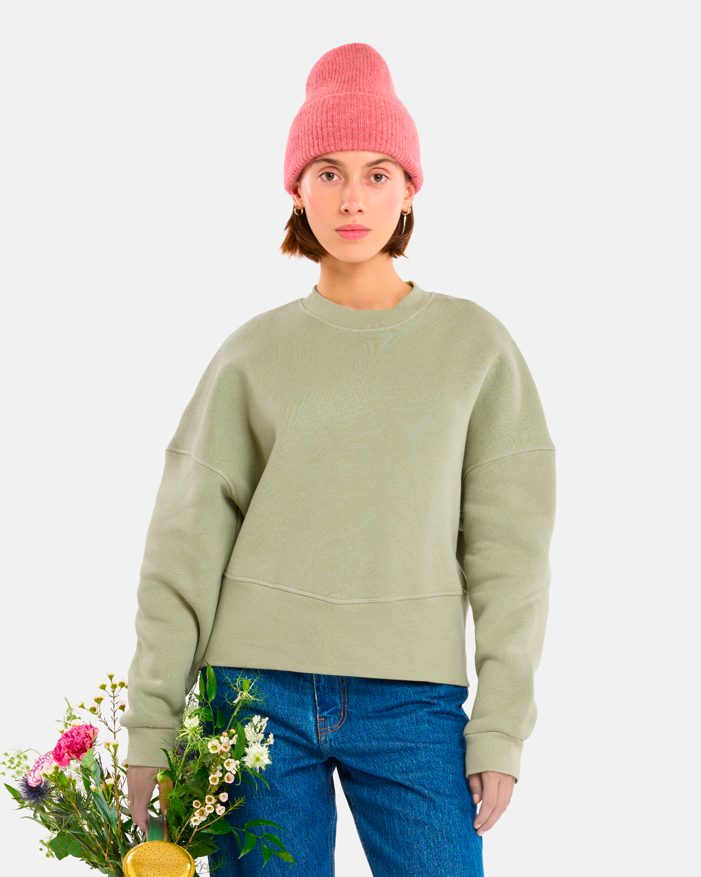 SWEATSHIRT FRAN MISTY GREEN