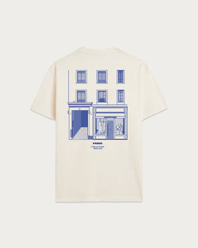 T-SHIRT PARIS 4 TEE CREAM