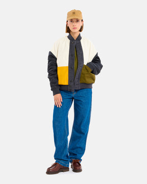 VESTE GAMMA WOOLLY ANTHRACITE-GREY