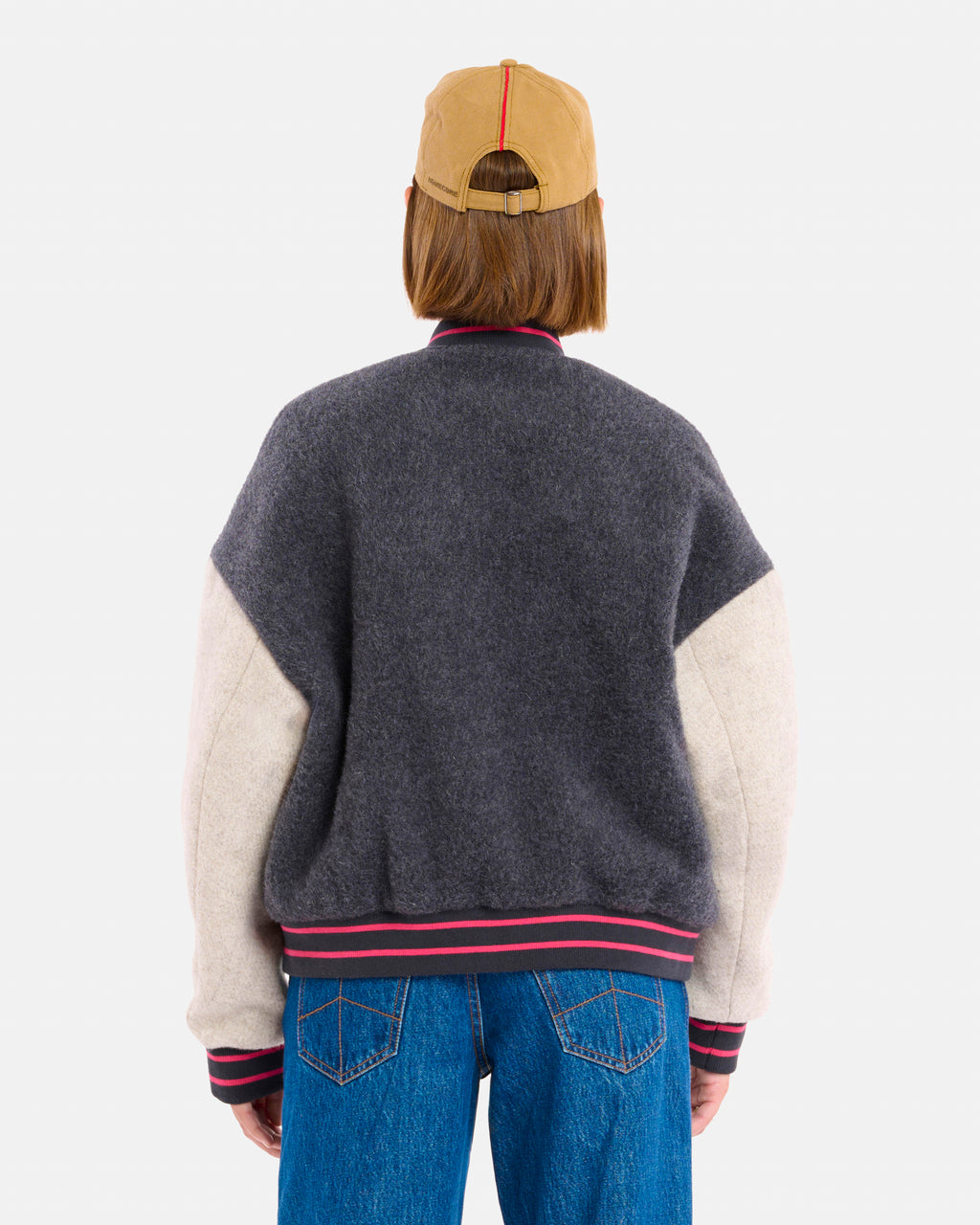 VESTE GAMMA WOOLLY ANTHRACITE-GREY