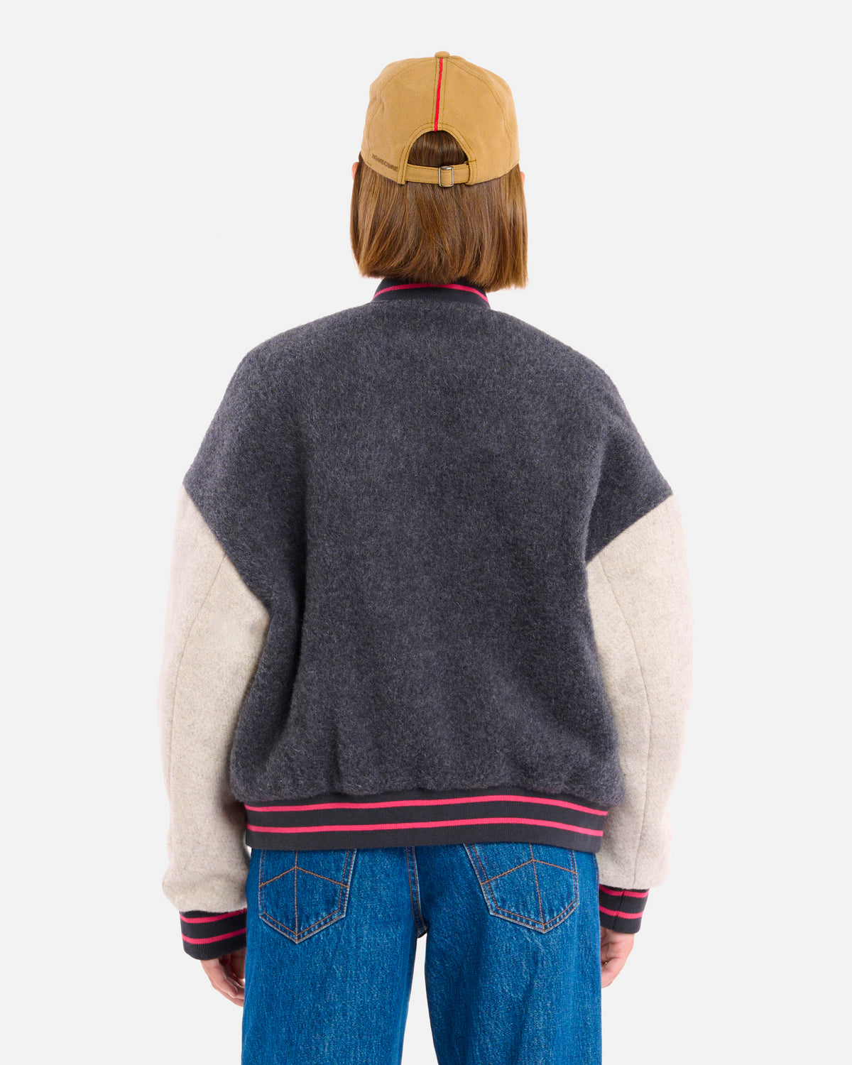 GAMMA WOOLLY JACKET ANTHRACITE-GREY