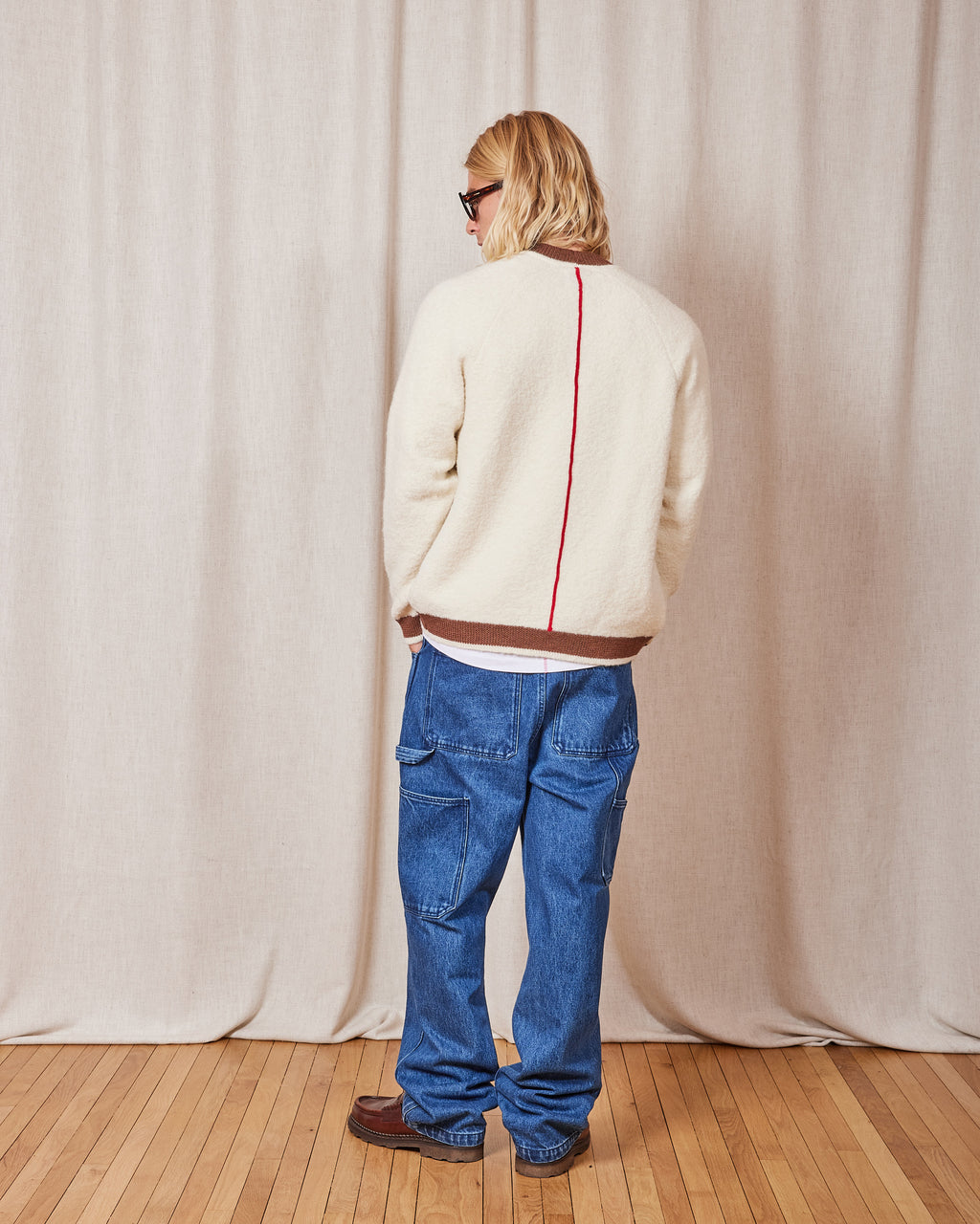 CARDIGAN GEORGE CREAM MULTI