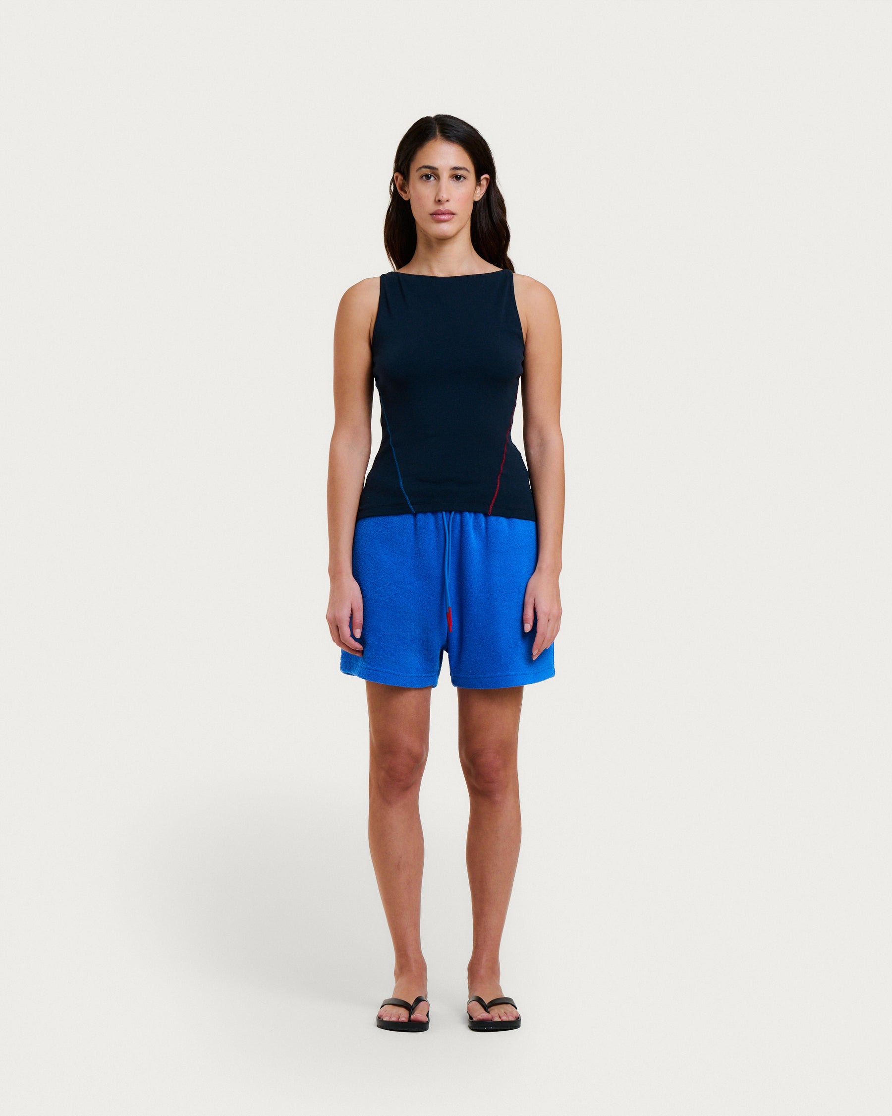 DÉBARDEUR TOP GRAZIA LIGHT NAVY