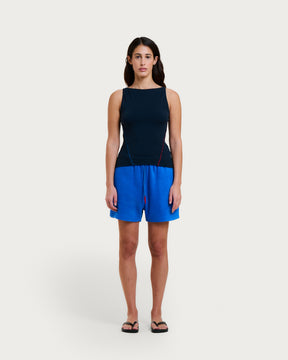 DÉBARDEUR TOP GRAZIA LIGHT NAVY