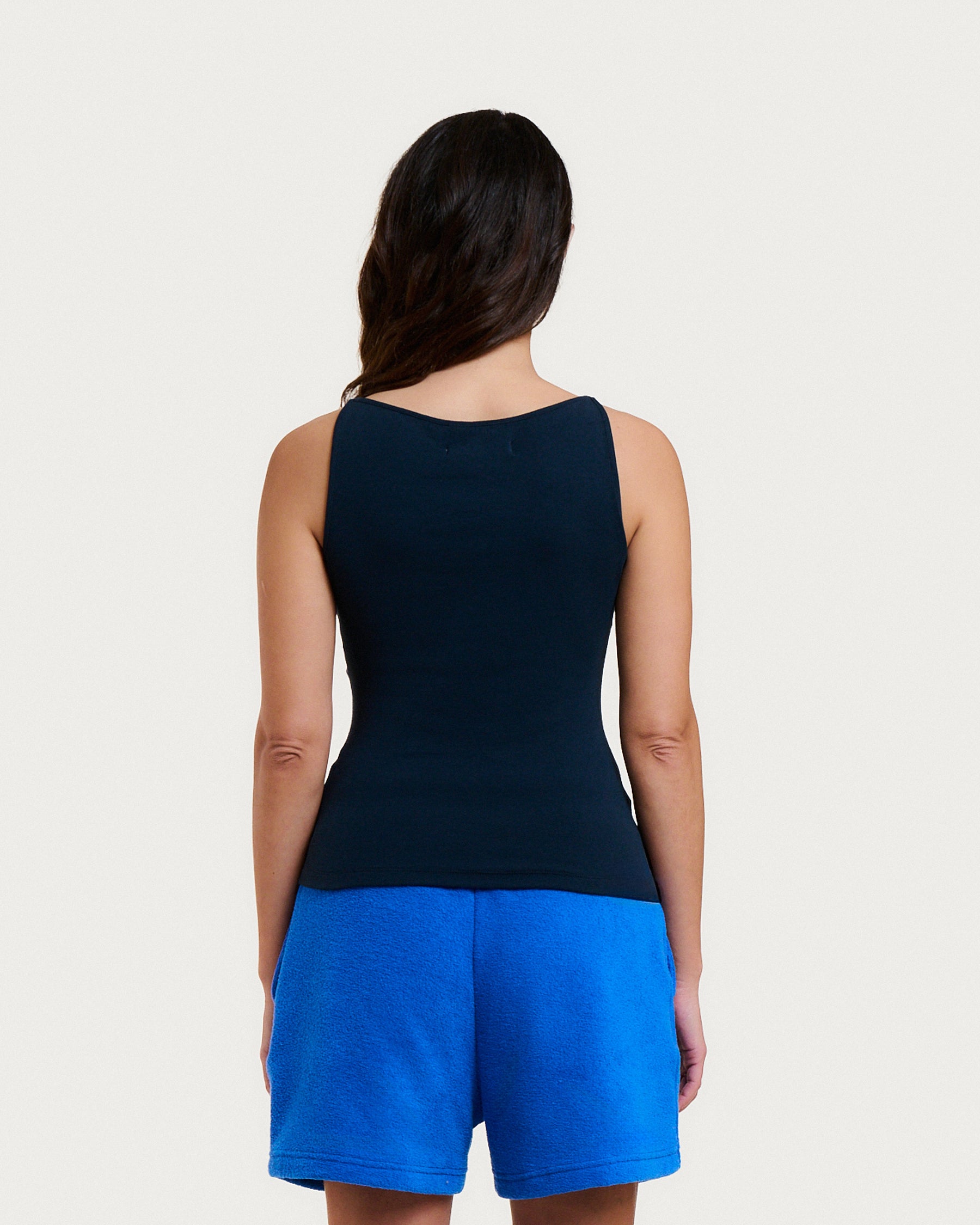 DÉBARDEUR TOP GRAZIA LIGHT NAVY