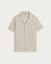 GUARDA LOTIE BEIGE STRIPES SHIRT