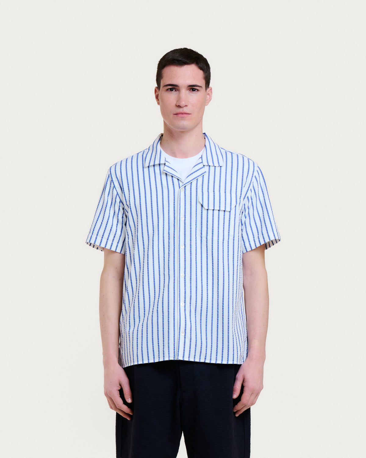 CHEMISE GUARDA MAR BLUE STRIPES