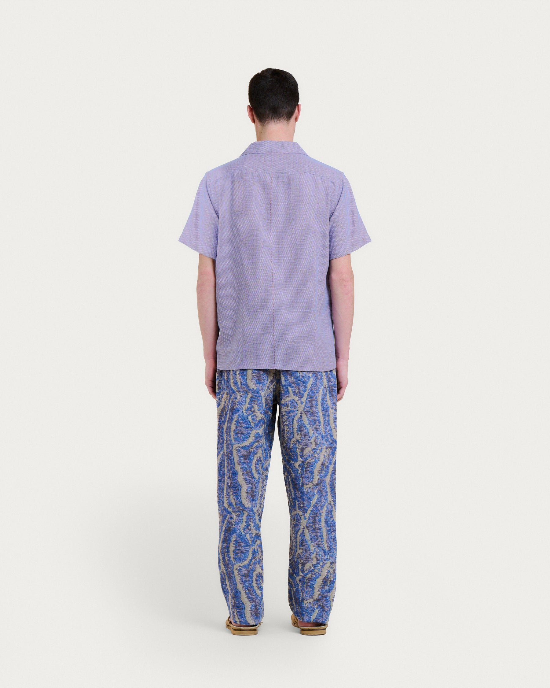 CHEMISE GUARDA NORI BLUE-ORANGE