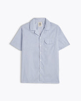 CHEMISE GUARDA SILK BLUE STRIPES