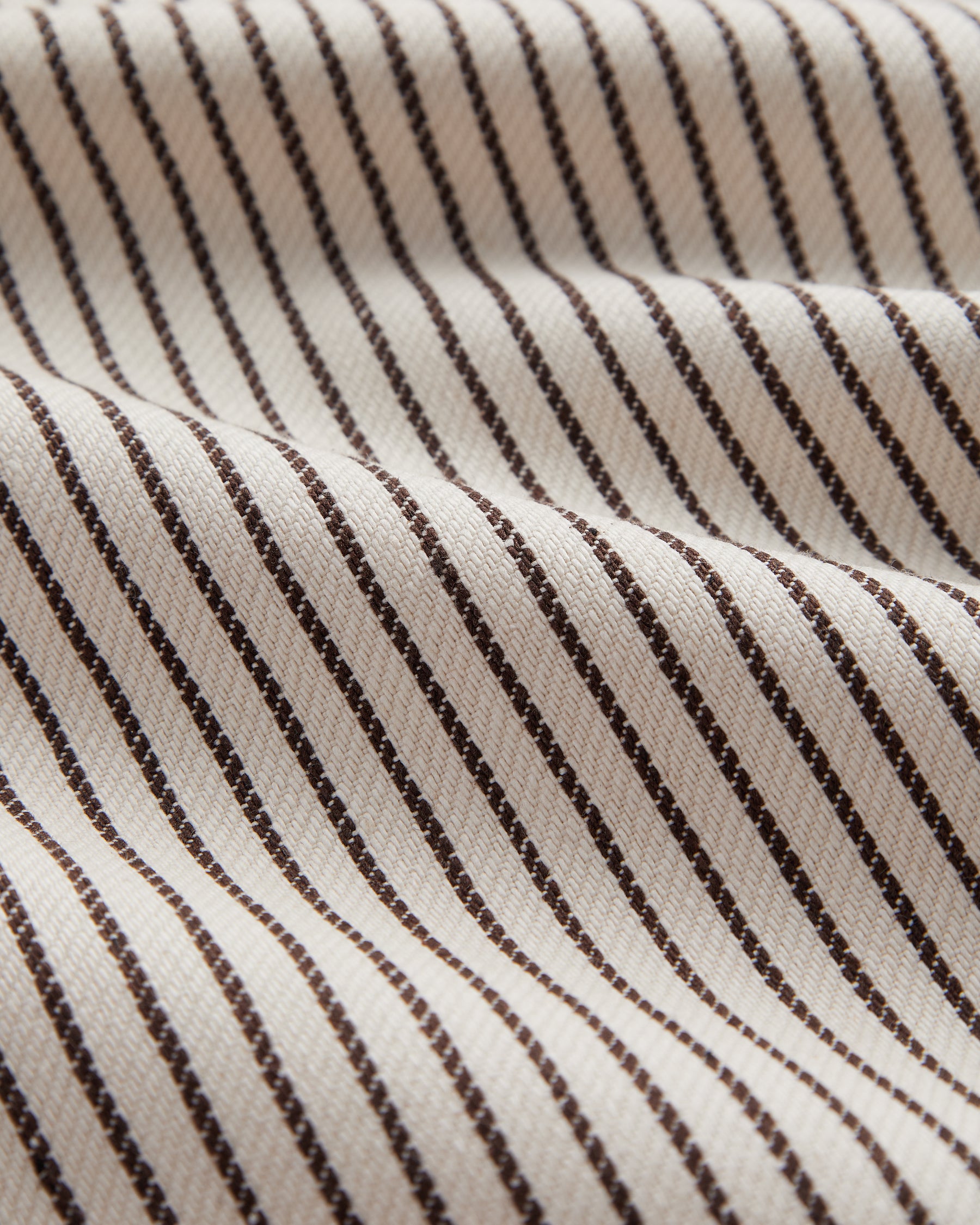 HEMMING BROWN STRIPES TROUSERS
