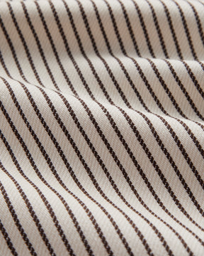 HEMMING BROWN STRIPES TROUSERS