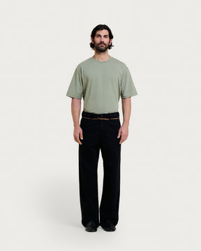 PANTALON HEMMING TWILL BLACK