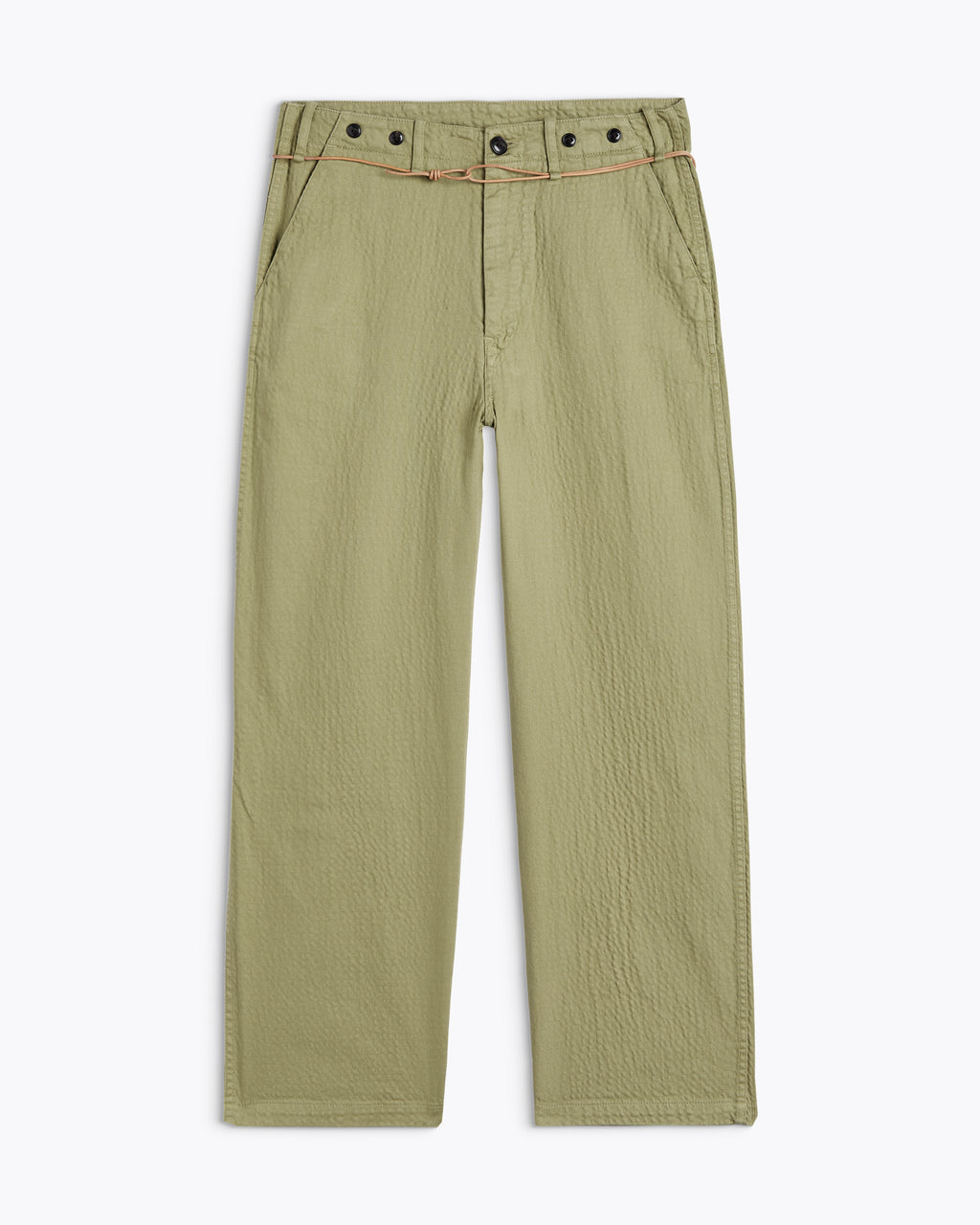 HEMMING RIPPLE SWAMP GREEN PANTS