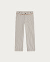 PANTALON HEMMING BROWN STRIPES
