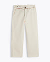 PANTALON HEMMING TAURUS LINEN WHITE
