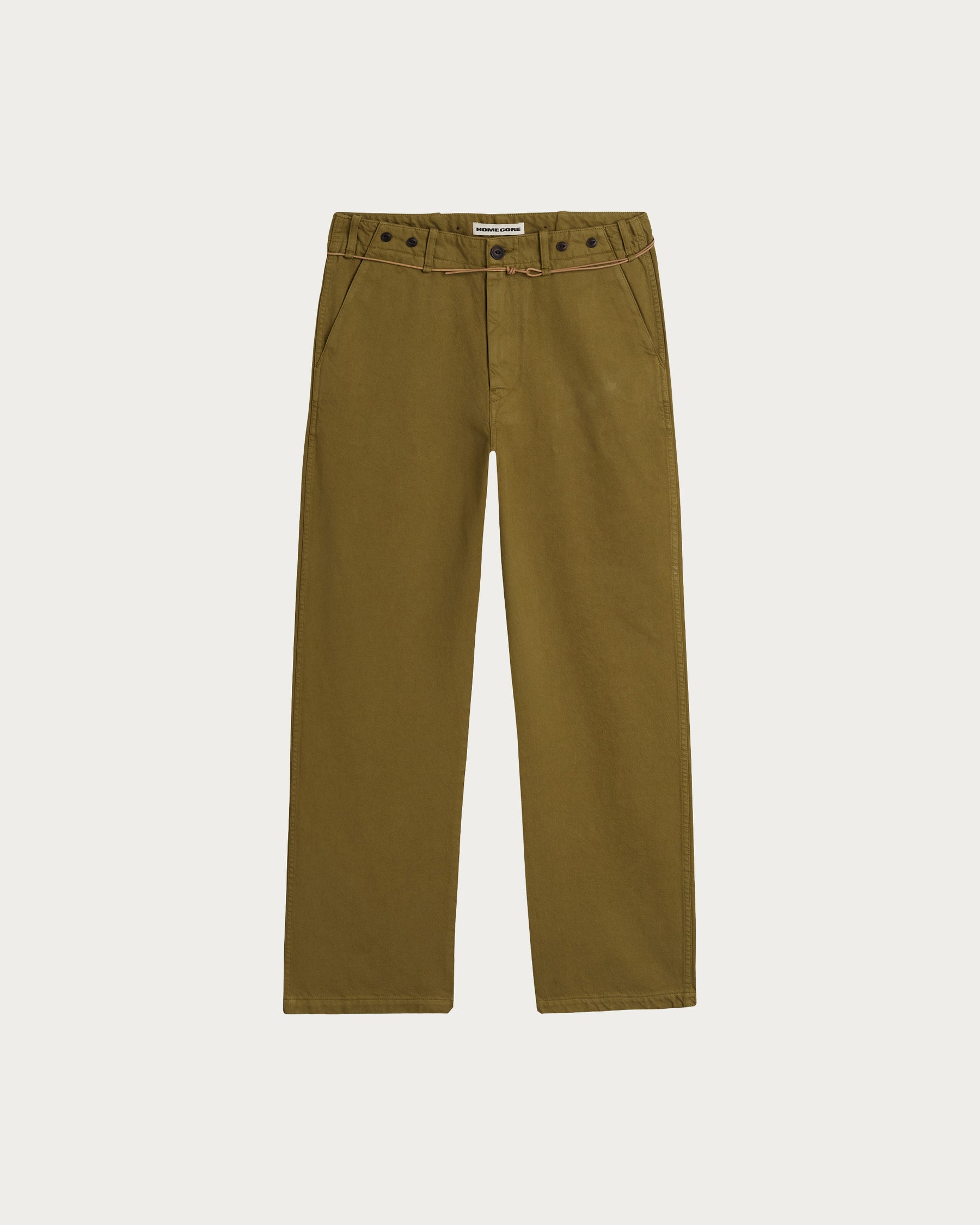PANTALON HEMMING TWILL ARMY KHAKI