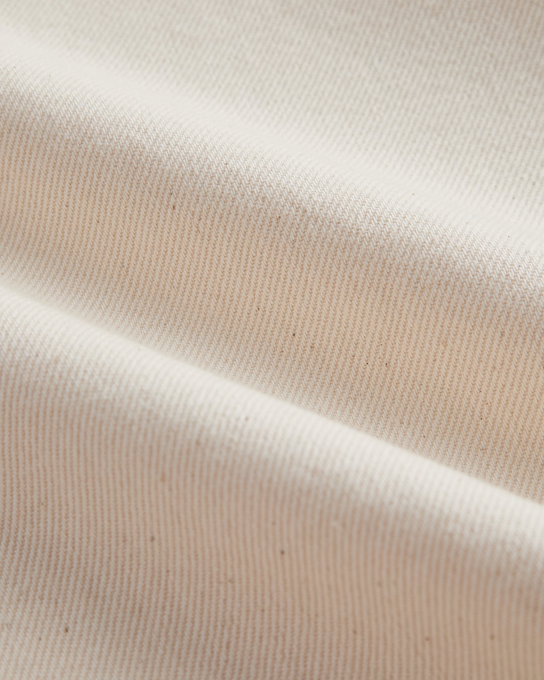 PANTALON HEMMING TWILL ECRU