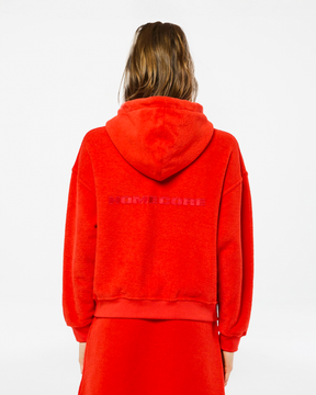 SWEAT À CAPUCHE HERA RED HEAT