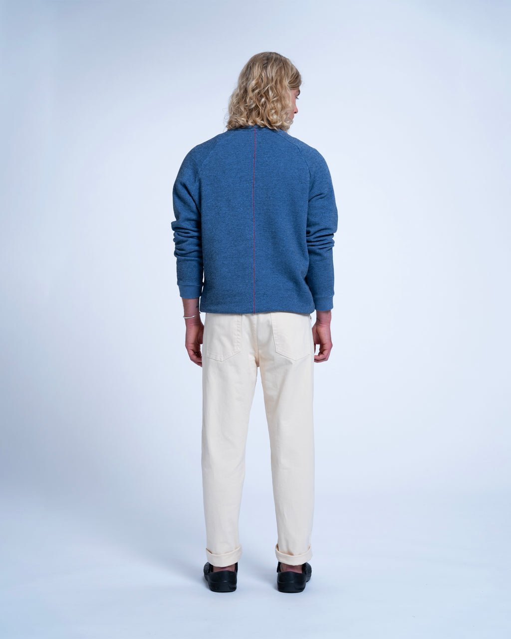 TERRY SWEAT BLEUET