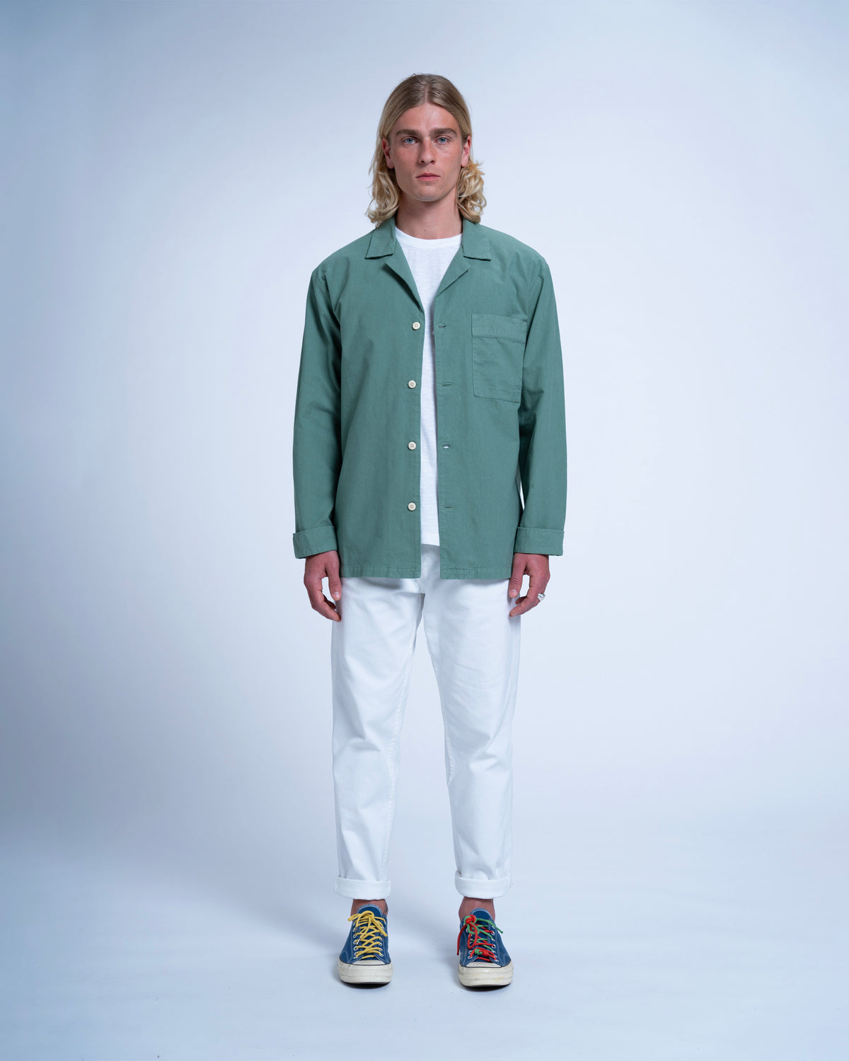 VESTE MAJI BIO WASHED MINT