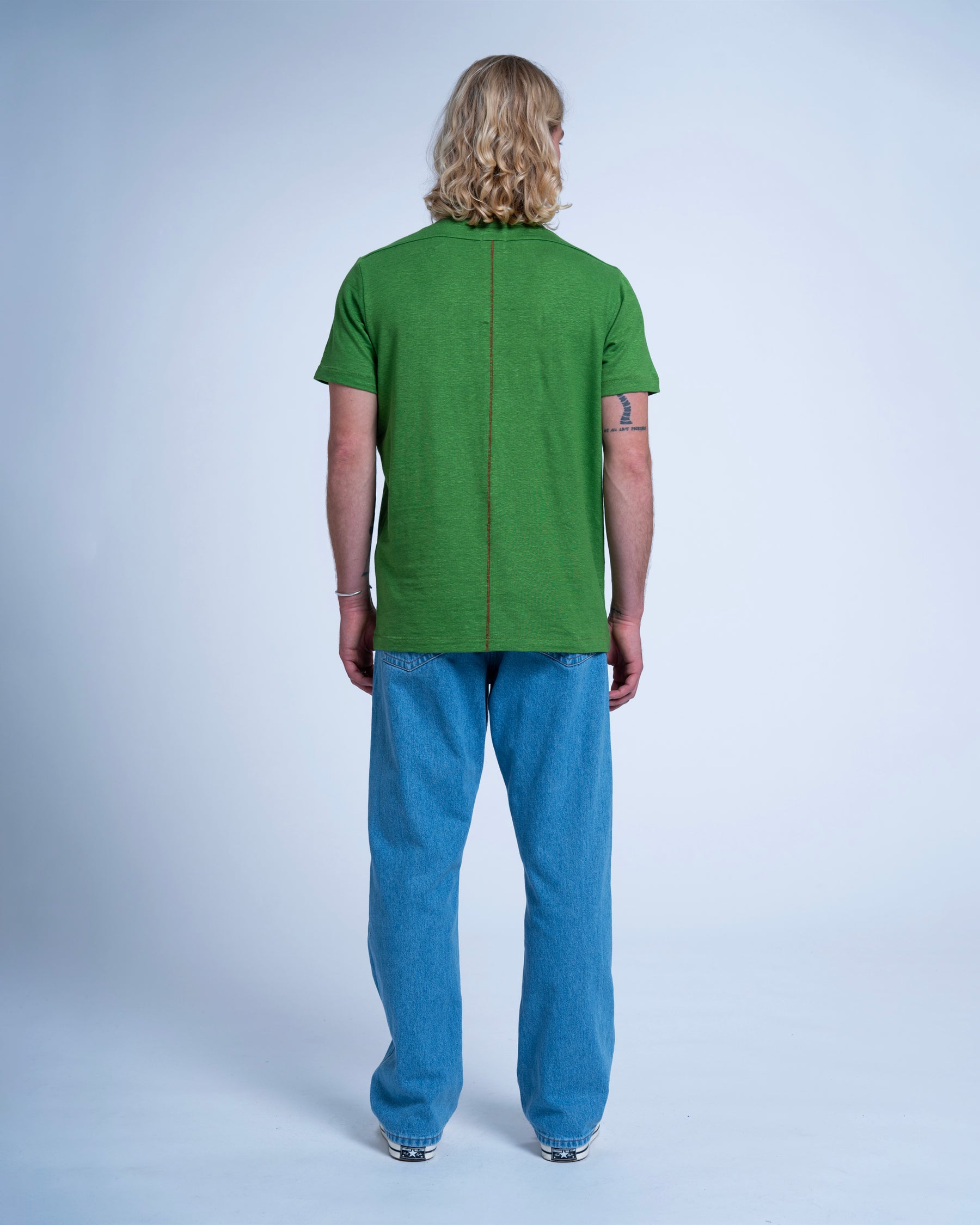 T-SHIRT EOLE STEM GREEN