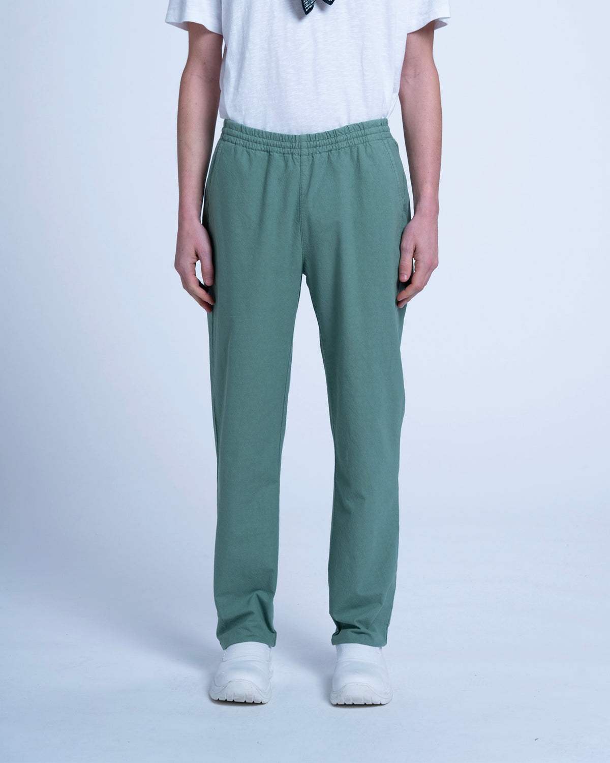 PANTALON MAJI BIO WASHED MINT