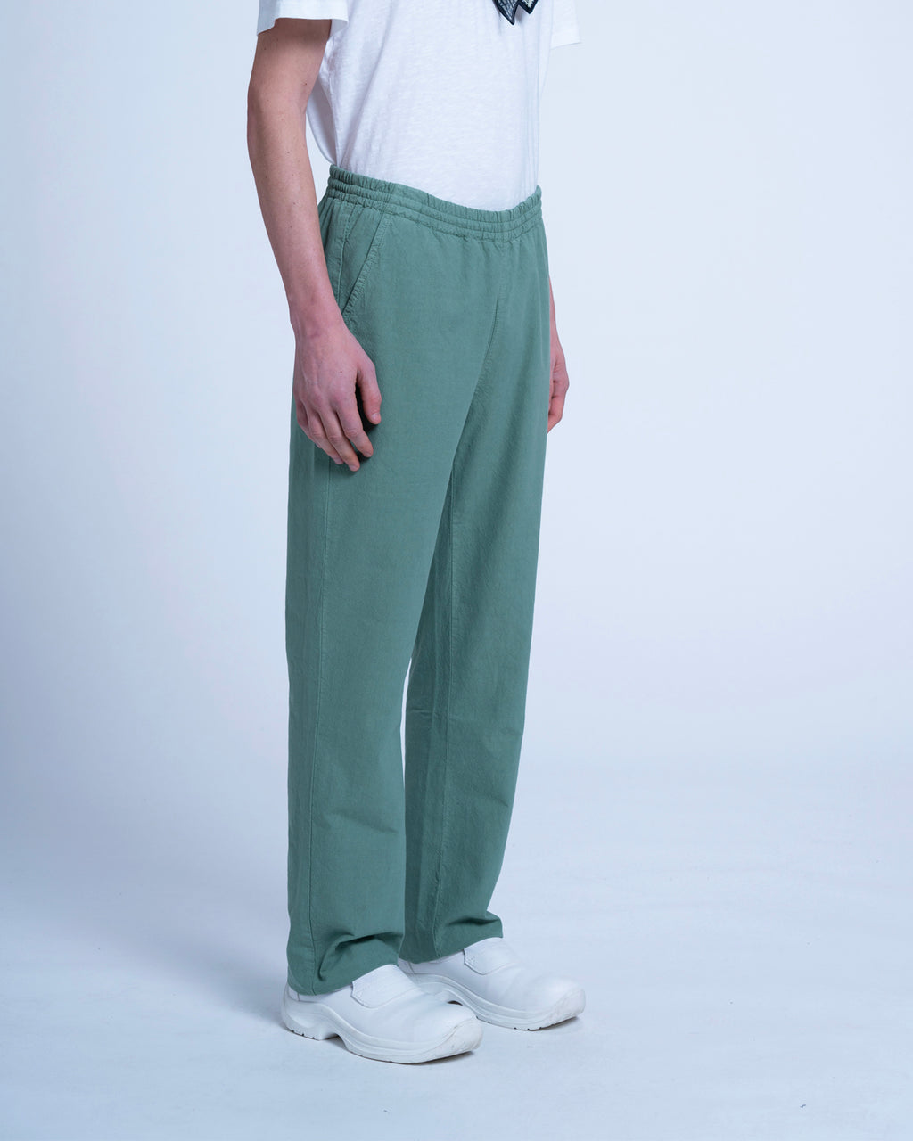 PANTALON MAJI BIO WASHED MINT