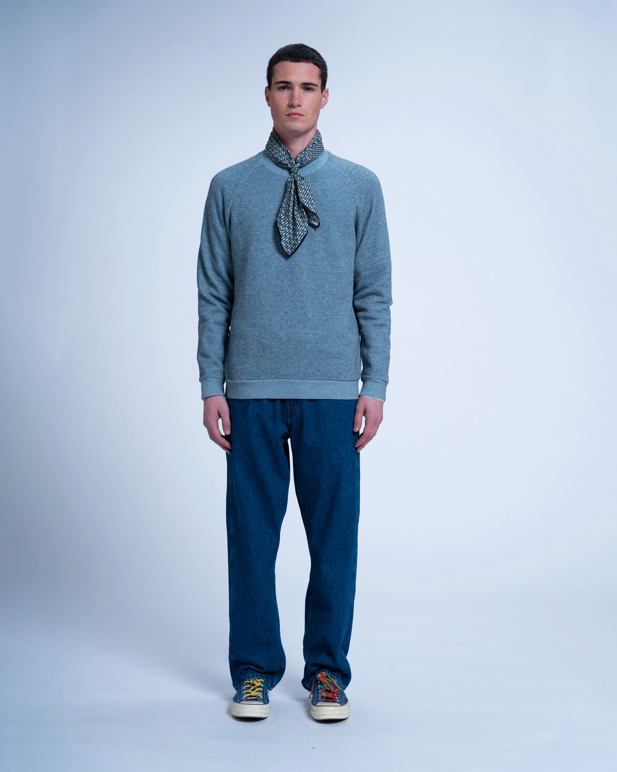 TERRY SWEAT POWDER BLUE