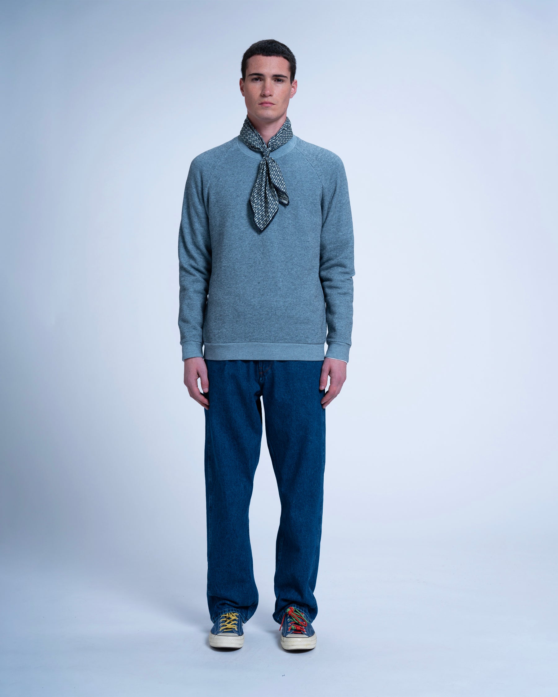 TERRY SWEAT POWDER BLUE