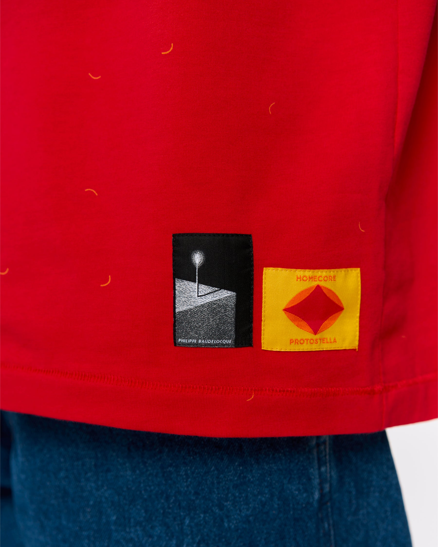 PRANA TEE RED T-SHIRT