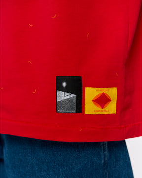 PRANA TEE RED T-SHIRT