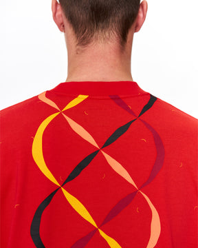 PRANA TEE RED T-SHIRT