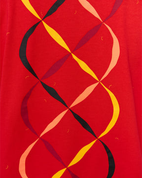 PRANA TEE RED T-SHIRT