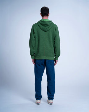 TERRY HOODIE LIGHT GREEN