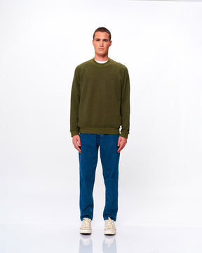 TERRY SWEAT ARMY GREEN