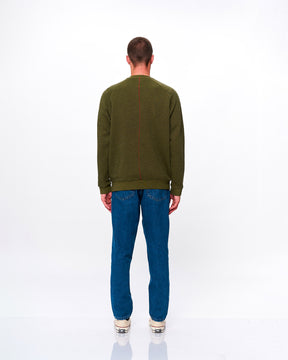 TERRY SWEAT ARMY GREEN