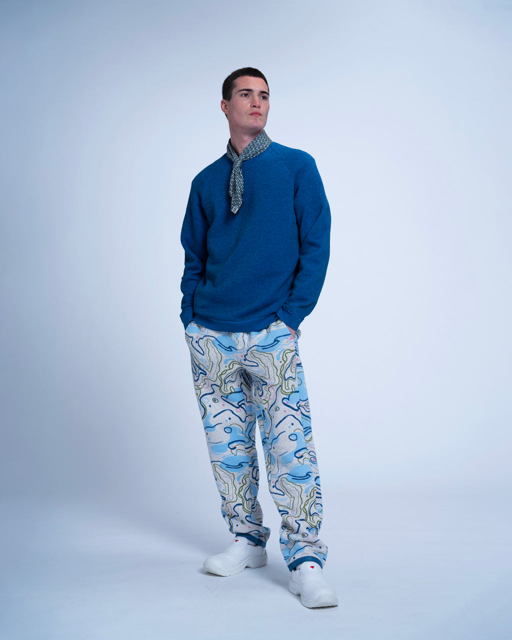 TERRY SWEAT DEEP SEA