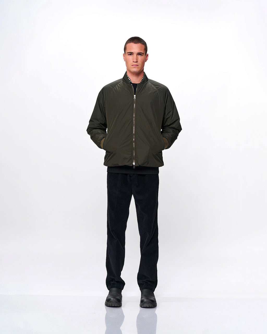 JR PUFFER KHAKI