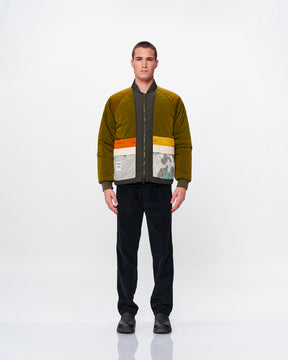 JR PUFFER KHAKI