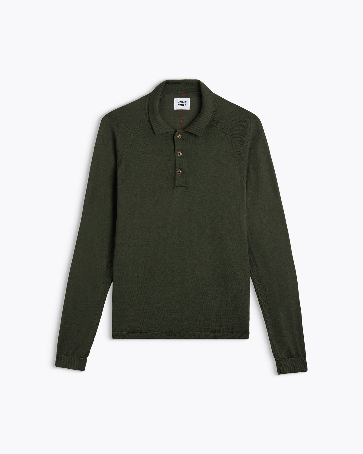 POLO IBISKUS MERINO KHAKI