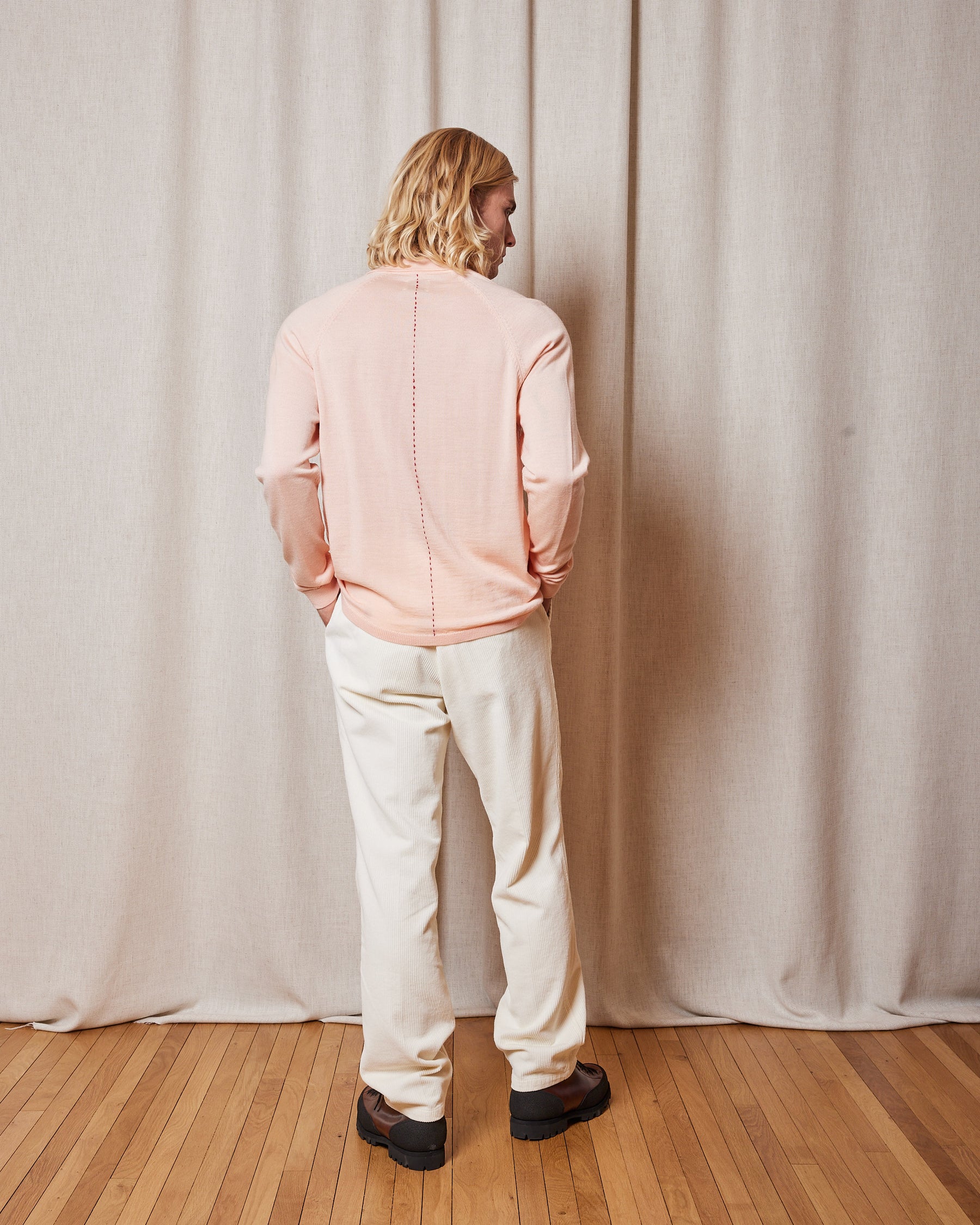 POLO IBISKUS MERINO SWEET PINK