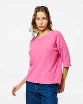 T-SHIRT IZIA PINK FLAMINGO