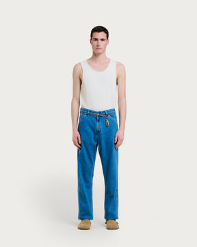 JABALI ALGO WIDE BLEACHED JEANS