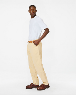 JABALI TWILL CREAM JEANS