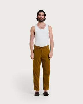 CARAMEL TWILL JABALI TROUSERS